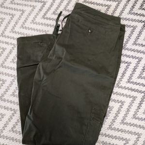 Army Green Ankle Pants